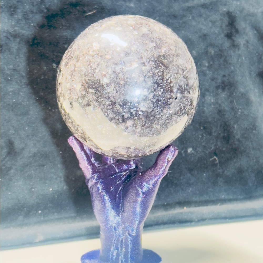 3D printed sphere hand holders 

 74mm  @ 1.4lbs sphere.(Sphere not included)